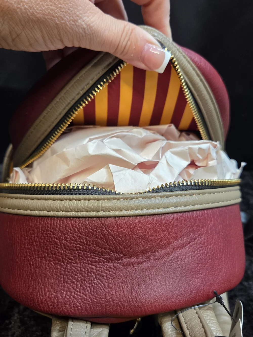 Ron Weasley Loungefly Harry Potter Mini Backpack Exclusive Gryffindor NWT